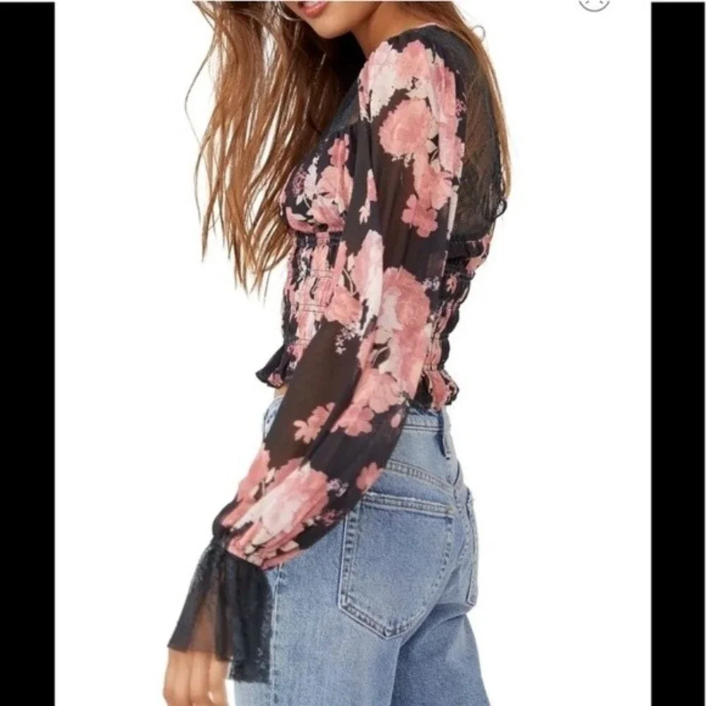 New Free‎ People Daphne Blouse XS